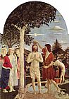 Piero della Francesca Baptism of Christ painting